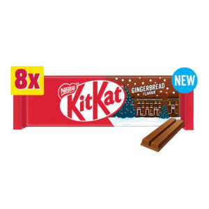 Батончики Kit Kat 2 Finger Gingerbread Wafer Bars 8 pack