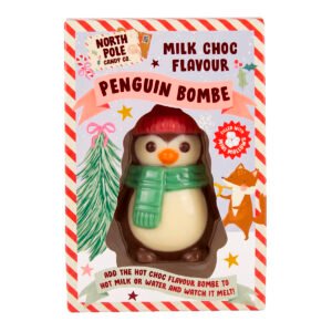 Бомбочка горячего шоколада North Pole Milk Choc Flavour Penguin Bombe 38g