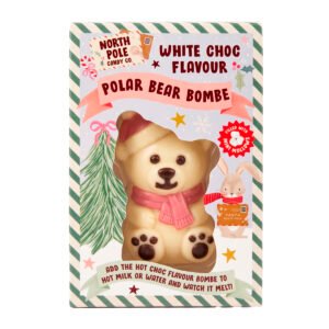 Бомбочка горячего шоколада North Pole White Choc Flavour Polar Bear Bombe 38g