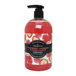 Мыло для рук Luxurious Pampered strawberry raspberry & pomegranate hand wash 500ml
