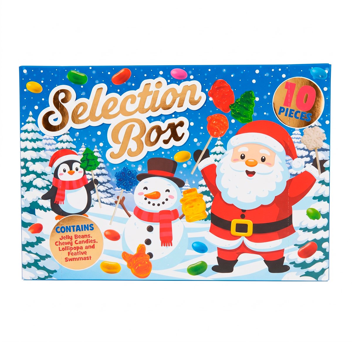 Рождественский набор Selection Box Jelly Beans 10 pieces Рождественский набор Selection Box Jelly Beans 10 pieces