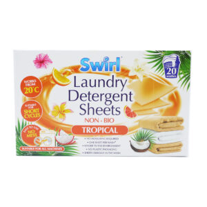 Салфетки для стирки Swirl Tumble Dryer Sheets Tropical 20 sheets