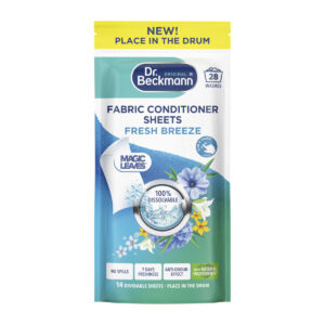 Салфетки кондиционер для белья Dr Beckmann Fabric Conditioner Sheets Fresh Breeze 28 washes