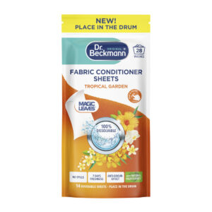 Салфетки кондиционер для белья Dr Beckmann Fabric Conditioner Sheets Tropical Garden 28 washes