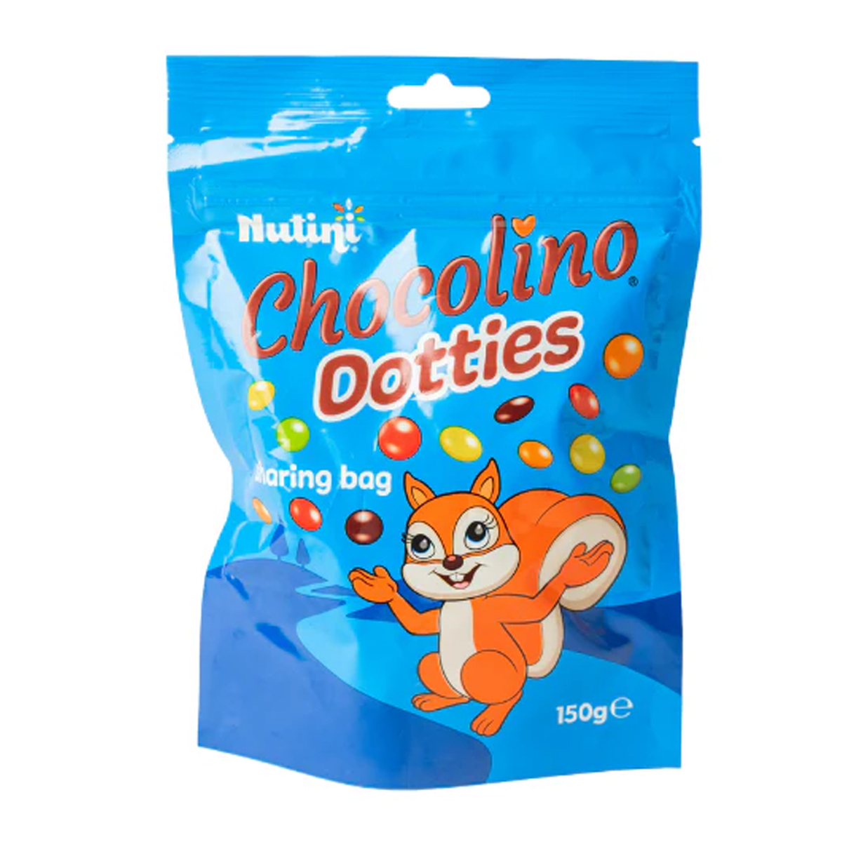 Драже Nutini Chocolino Dotties Sharing Bag 150g Драже Nutini Chocolino Dotties Sharing Bag 150g
