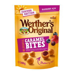 Ириски Werther's Original Blissful Bites Caramel & Blueberry Acai 140g
