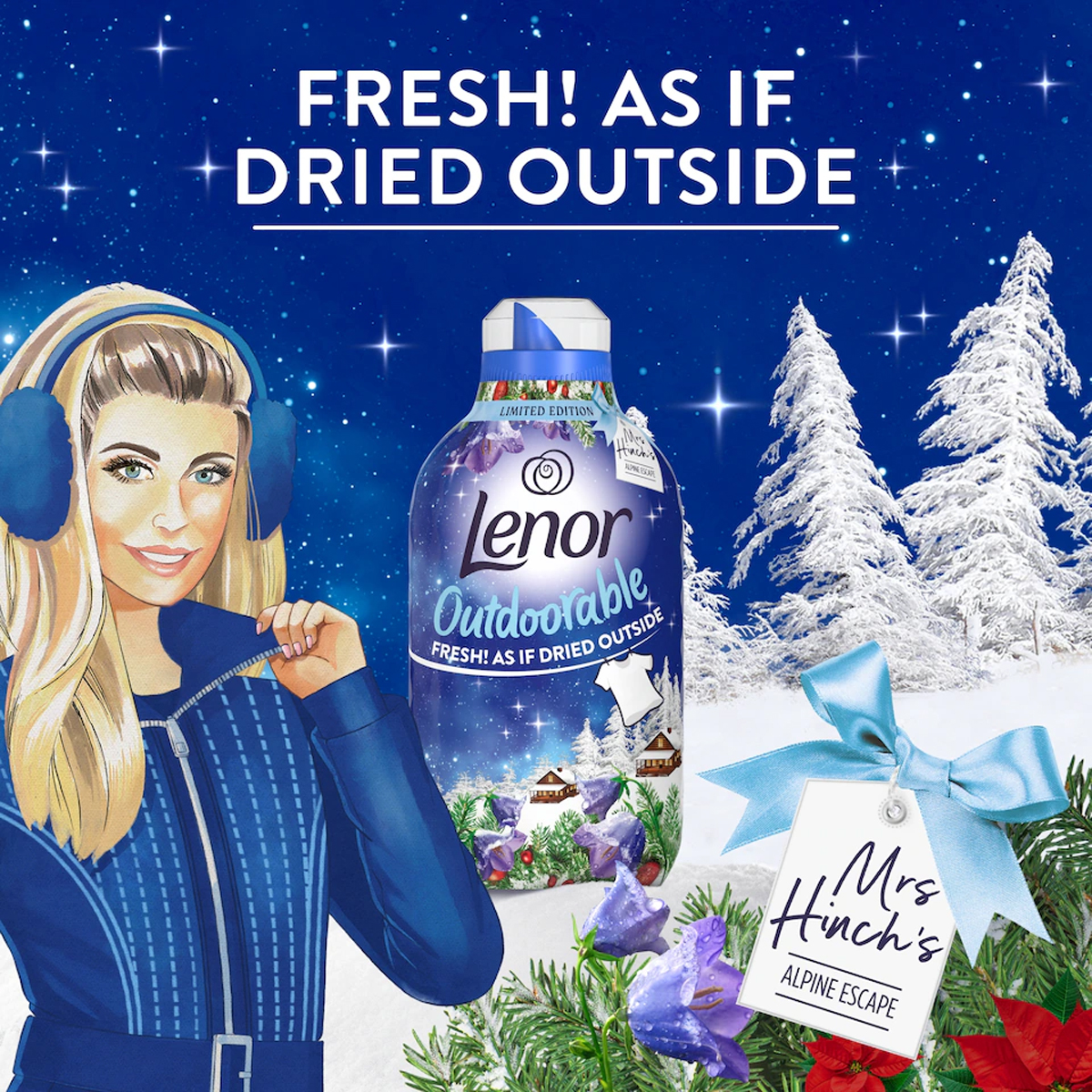 Кондиционер для белья Lenor Outdoorabble Blueberries & Wildberries 53 washes 2 Кондиционер для белья Lenor Outdoorabble Blueberries & Wildberries 53 washes