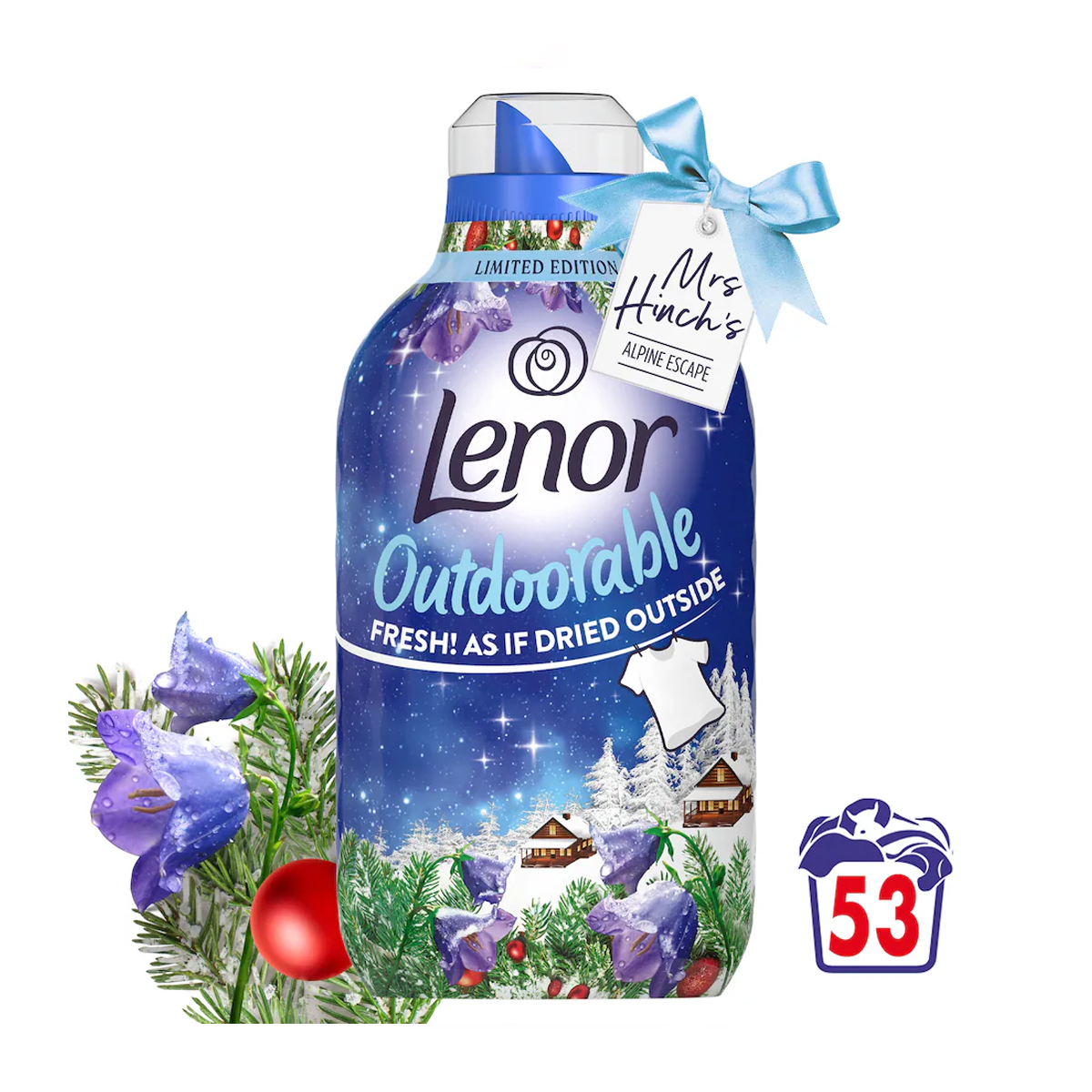 Кондиционер для белья Lenor Outdoorabble Blueberries & Wildberries 53 washes Кондиционер для белья Lenor Outdoorabble Blueberries & Wildberries 53 washes