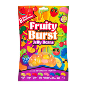Конфеты Fruity Burst Jelly Beans 180g