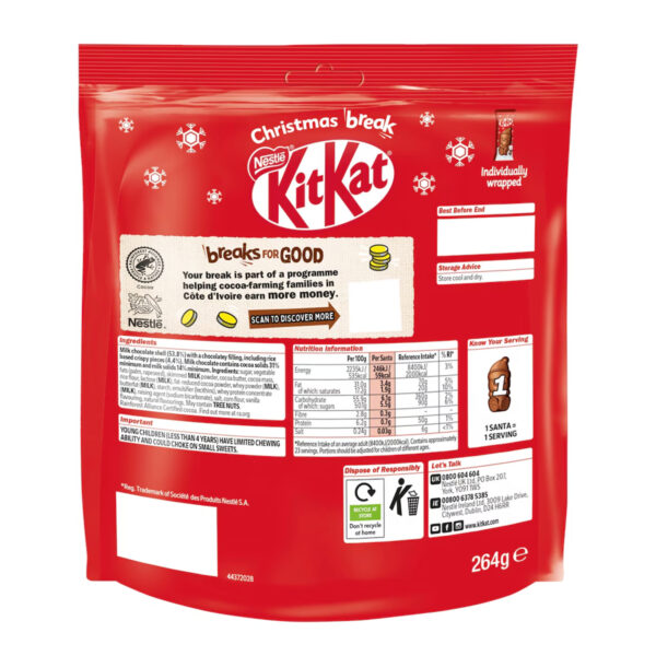 Конфеты KitKat Christmas break 264g