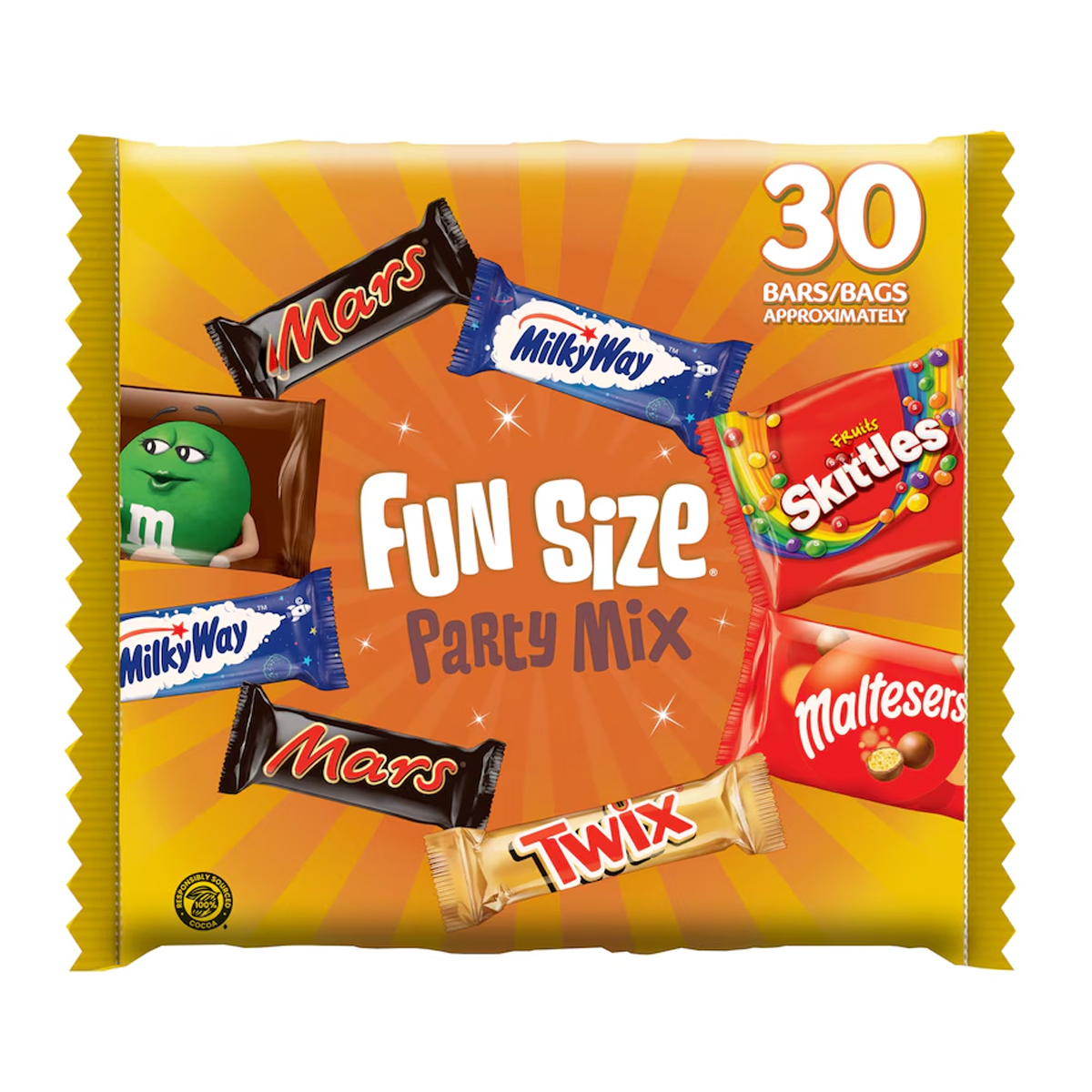 Набор конфет Fun Size Party Mix 540g Набор конфет Fun Size Party Mix 540g