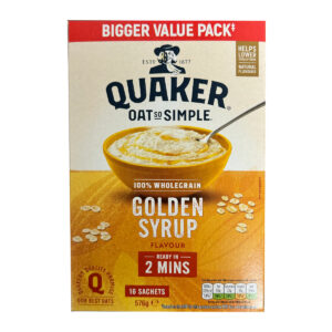 Овсяная каша So Simple Golden Syrup Porridge 16х36 грамм