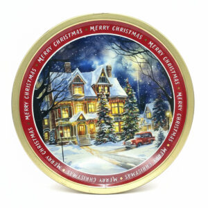 Печенье Becky's Christmas Cookies Red Tin 340g