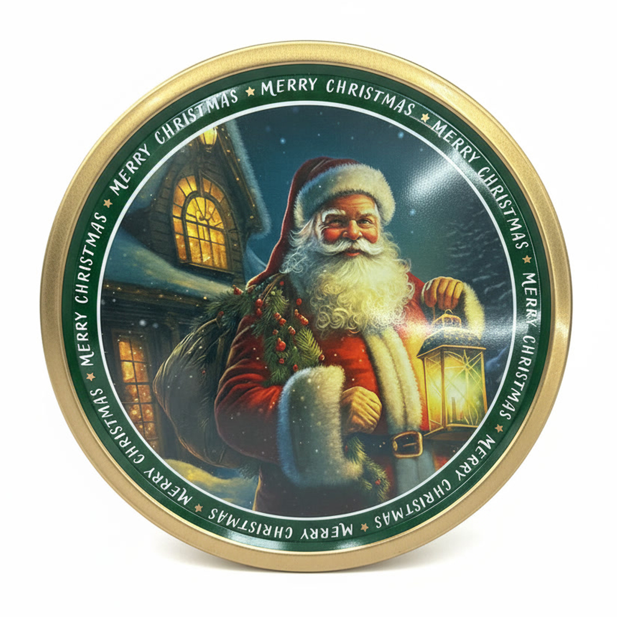 Печенье Becky's Christmas Cookies Santa Tin 340g Печенье Becky's Christmas Cookies Santa Tin 340g