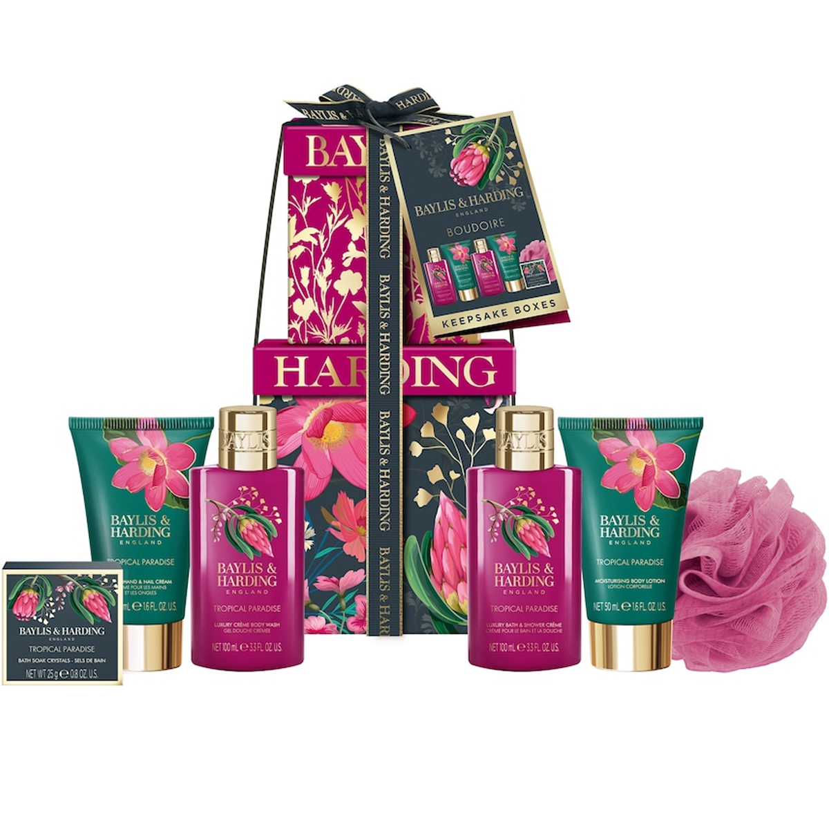 Подарочный набор Baylis&Harding Boudoire Keepshake Boxes 2 Подарочный набор Baylis&Harding Boudoire Keepshake Boxes