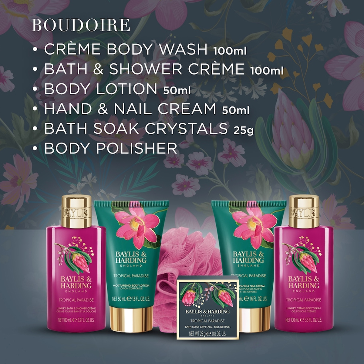 Подарочный набор Baylis&Harding Boudoire Keepshake Boxes 3 Подарочный набор Baylis&Harding Boudoire Keepshake Boxes