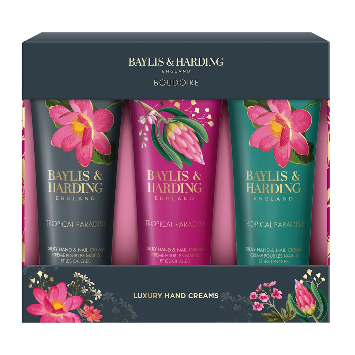 Подарочный набор Baylis&Harding Boudoire Luxury Hand Cream Trio Подарочный набор Baylis&Harding Boudoire Luxury Hand Cream Trio