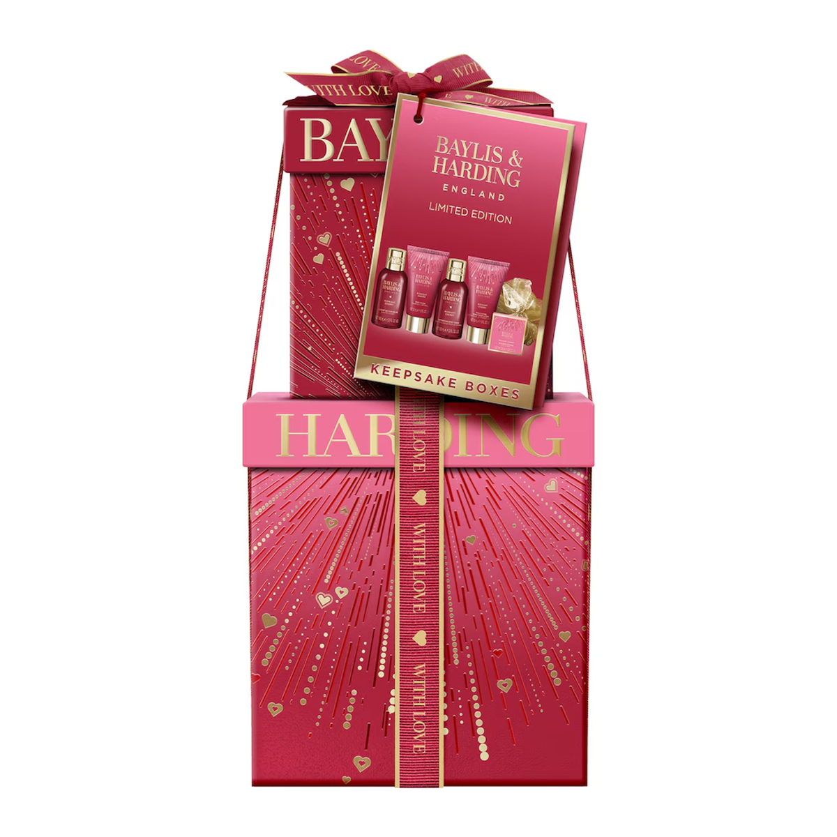 Подарочный набор Baylis&Harding With Love Red Keepshake Boxes Подарочный набор Baylis&Harding With Love Red Keepshake Boxes