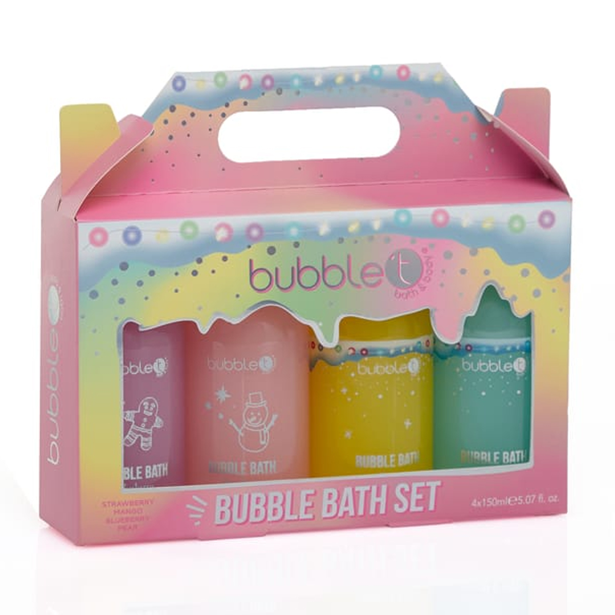 Подарочный набор Bubblet Bubble Bath Set 4x150ml Подарочный набор Bubblet Bubble Bath Set 4x150ml