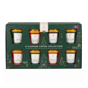 Подарочный набор Festive Selection Mini Coffee Collection Takeout Cups Flavoured Instant Coffee Mix Set Gift