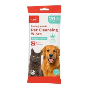 Салфетки для питомцев MyPets Pet cleansing Wipes Fragrance Free 20шт