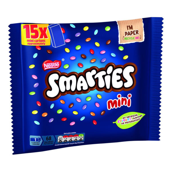 Шоколадные конфеты Nestle Smarties Mini 216g
