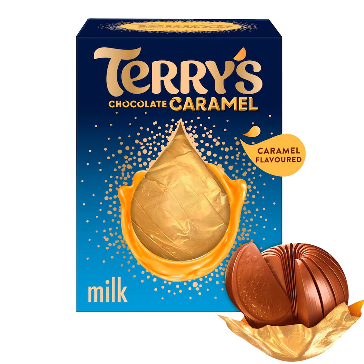 Шоколадный апельсин Terry's Chocolate Caramel 145g 3 Шоколадный апельсин Terry's Chocolate Caramel 145g