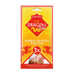 Treat & Ease Dragon Balm Herbal Remedy Patches 3pack