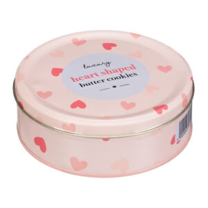 Печенье Luxury Heart Shaped Butter Cookies 140g