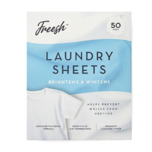 Салфетки для стирки белого Freesh Laundry Sheets Brightens & Whitens 50 sheets