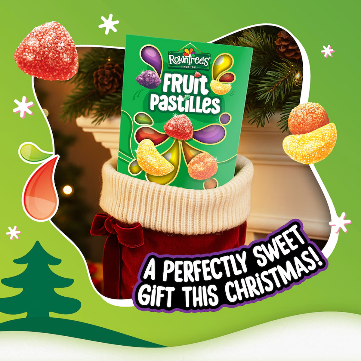 Жевательный мармелад Rowntree's Fruit Pastilles 320g 3 Жевательный мармелад Rowntree's Fruit Pastilles 320g