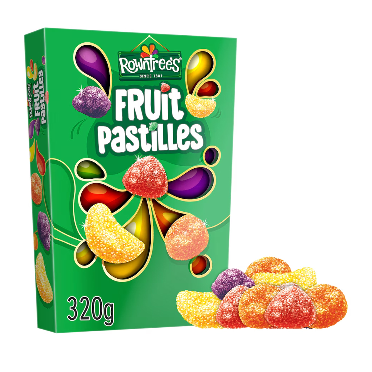 Жевательный мармелад Rowntree's Fruit Pastilles 320g Жевательный мармелад Rowntree's Fruit Pastilles 320g