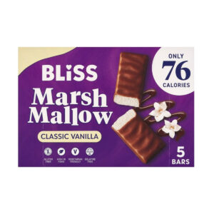 Батончики Bliss Whip Bars Marsh Mallow Classic Vanilla 5 x 20g