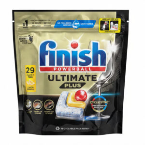 Капсулы для посудомоечной машины Finish Ultimate Plus All In 1 Lemon Sparkle 29 Tabs