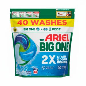 Капсулы для стирки Ariel Big One Alpine Fresh Pods 40 washes
