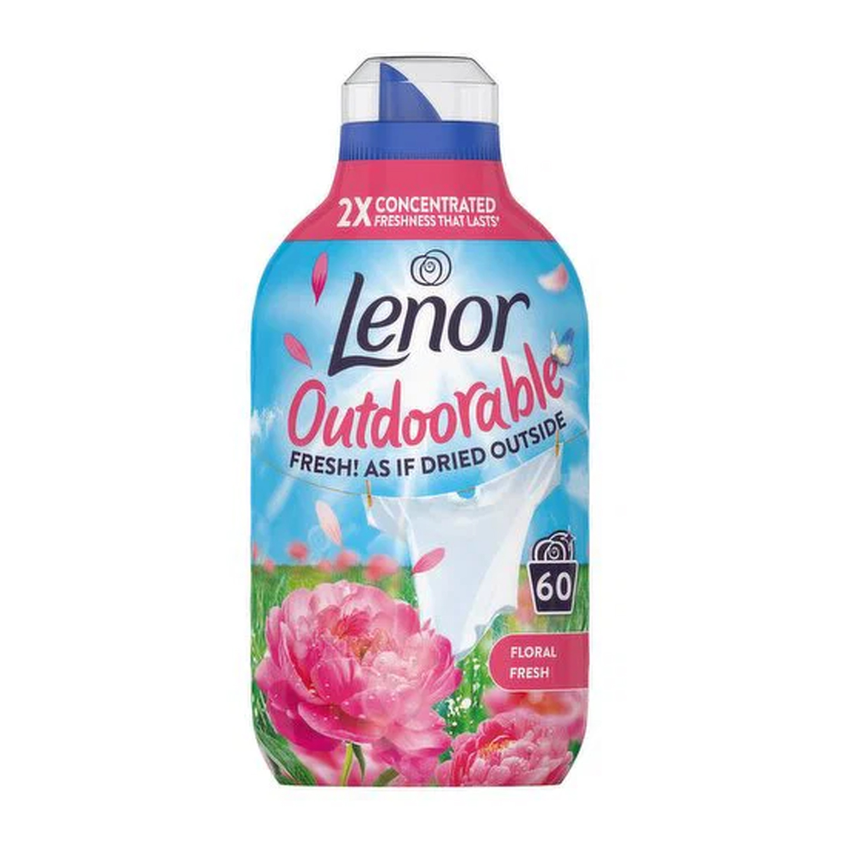 Кондиционер для белья Lenor Fabric Conditioner Outdoorable Floral Fresh 60 Washes Кондиционер для белья Lenor Fabric Conditioner Outdoorable Floral Fresh 60 Washes