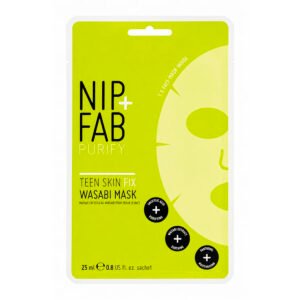 Маска ля лица Nip+Fab Purify Teen Skin Fix Wasabi Mask