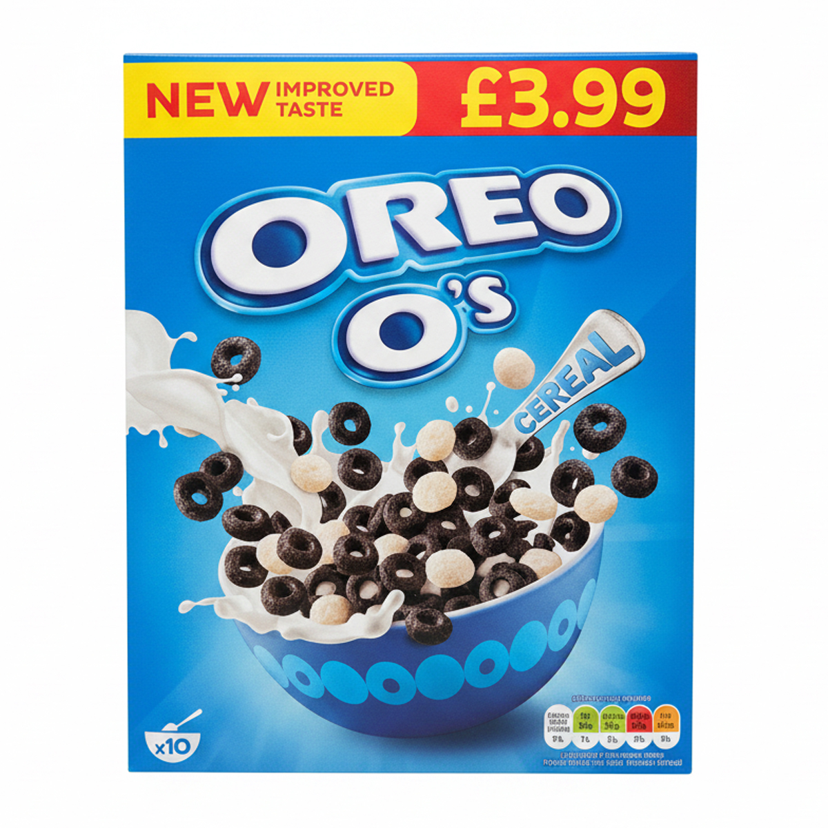 Oreo Cereal 10pk 320g Oreo Cereal 10pk 320g