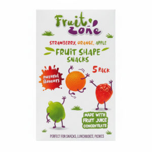Жевательный мармелад Fruit Zone Fruit Shape Snacks 5 pack