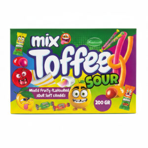 Жевательный мармелад Sweetworld Mixed Sour Toffee Box 200g