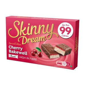 Батончики Skinny Dream Cherry Bakewell Bars 5x24g