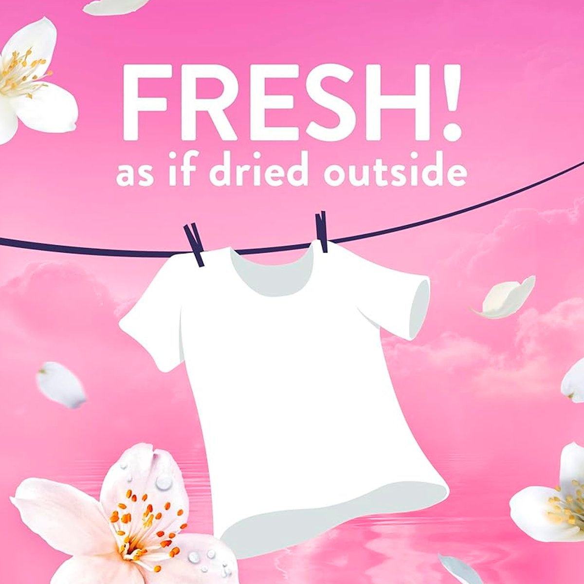 Кондиционер для белья Lenor Fabric Conditioner Outdoorable Dreamy Jasmine 84 Washes 3 Кондиционер для белья Lenor Fabric Conditioner Outdoorable Dreamy Jasmine 84 Washes