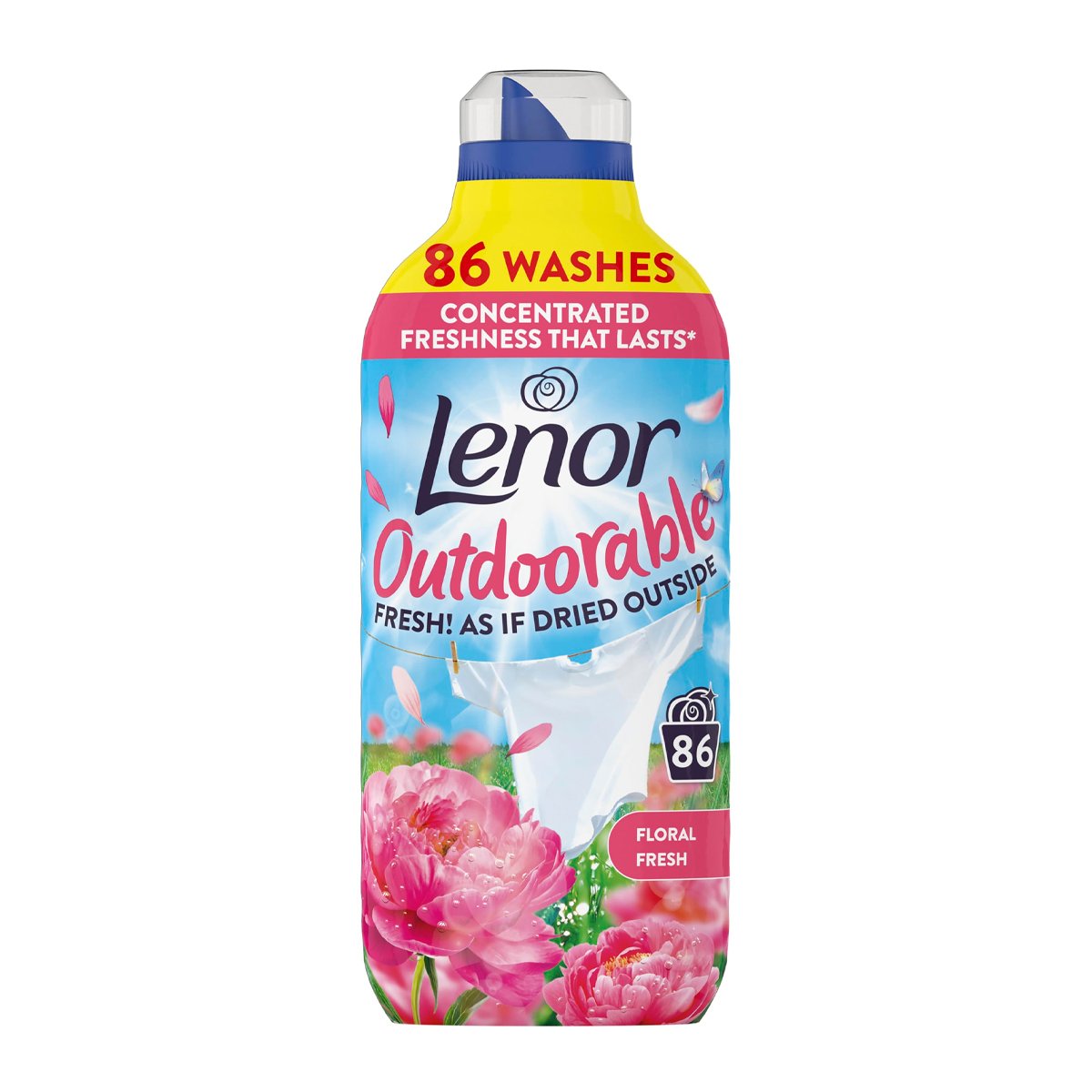Кондиционер для белья Lenor Fabric Conditioner Outdoorable Floral Fresh 86 Washes Кондиционер для белья Lenor Fabric Conditioner Outdoorable Floral Fresh 86 Washes