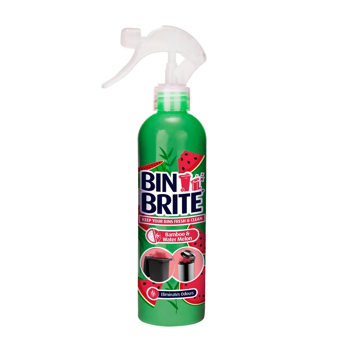 Нейтрализатор запахов Bin Bright Bamboo & Watermelon 400ml Нейтрализатор запахов Bin Bright Bamboo & Watermelon 400ml