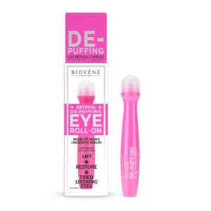 Ролик для кожи вокруг глаз Biovene Retinol De-Puffing Eye Roll On 15ml