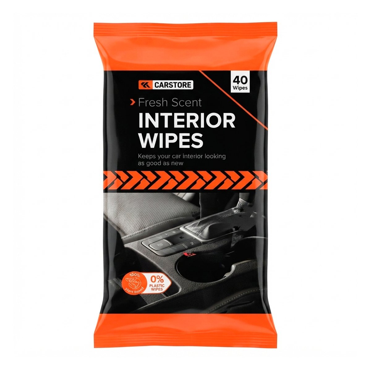 Салфетки для автомобиля Carstore Interior Wipes Fresh Scent 40 wipes Салфетки для автомобиля Carstore Interior Wipes Fresh Scent 40 wipes