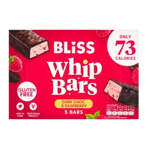 Батончики Bliss Whip Bars Darc Choc & Raspberry 5 x 20g