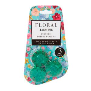 Блоки для унитаза Floral Jasmine Cistern Toilet Blocks 3x50g
