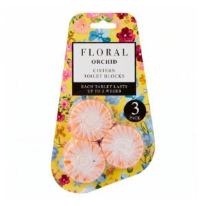Блоки для унитаза Floral Orcchid Cistern Toilet Blocks 3x50g