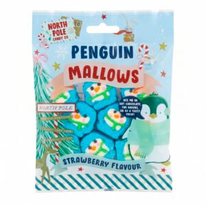 Машмеллоу North Pole Penguin Mallows Strawberry Flavour 45g